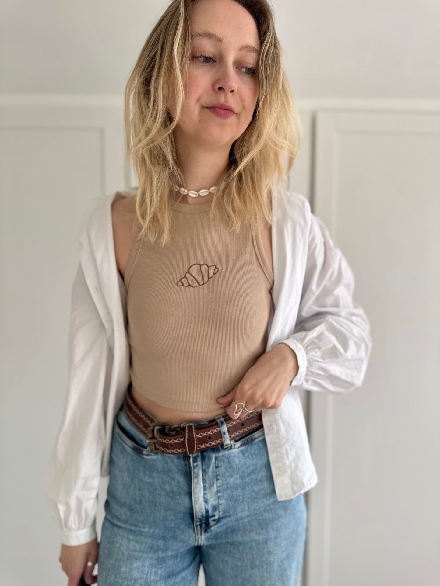 Agnes top no. 21 - Omel Studio - Embroidered top