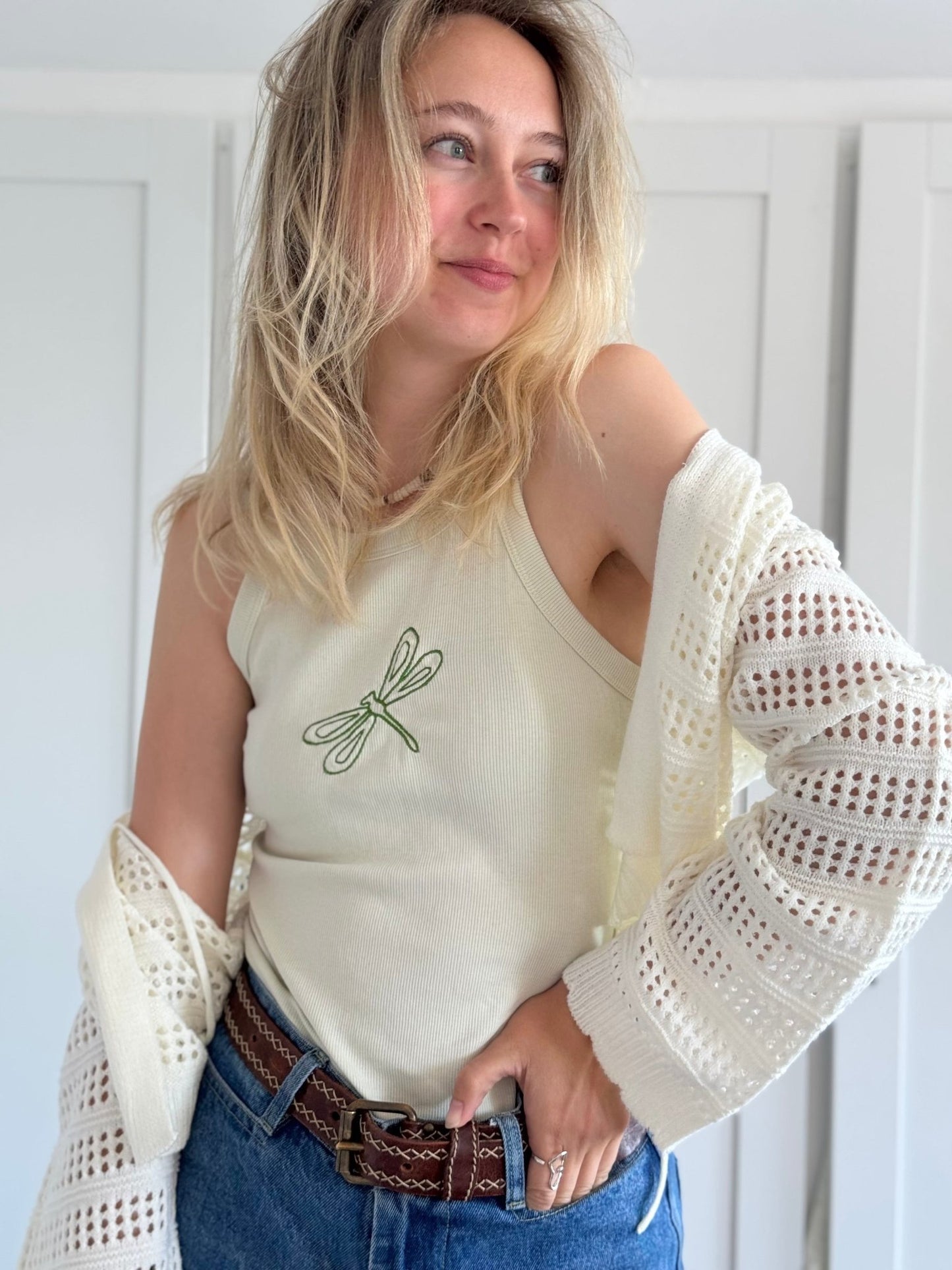 Agnes top no. 27 - Omel Studio - Embroidered top