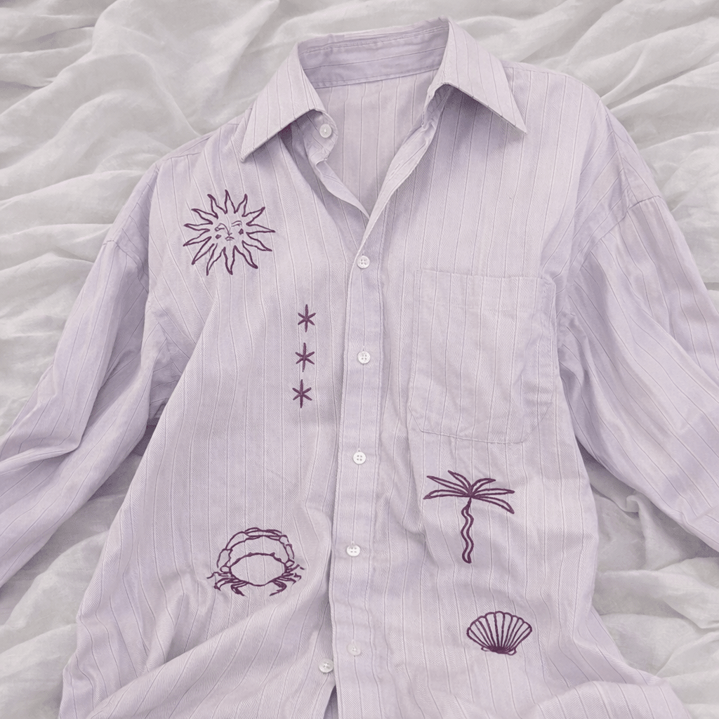 Broderet skjorte - Custom - Omel Studio -