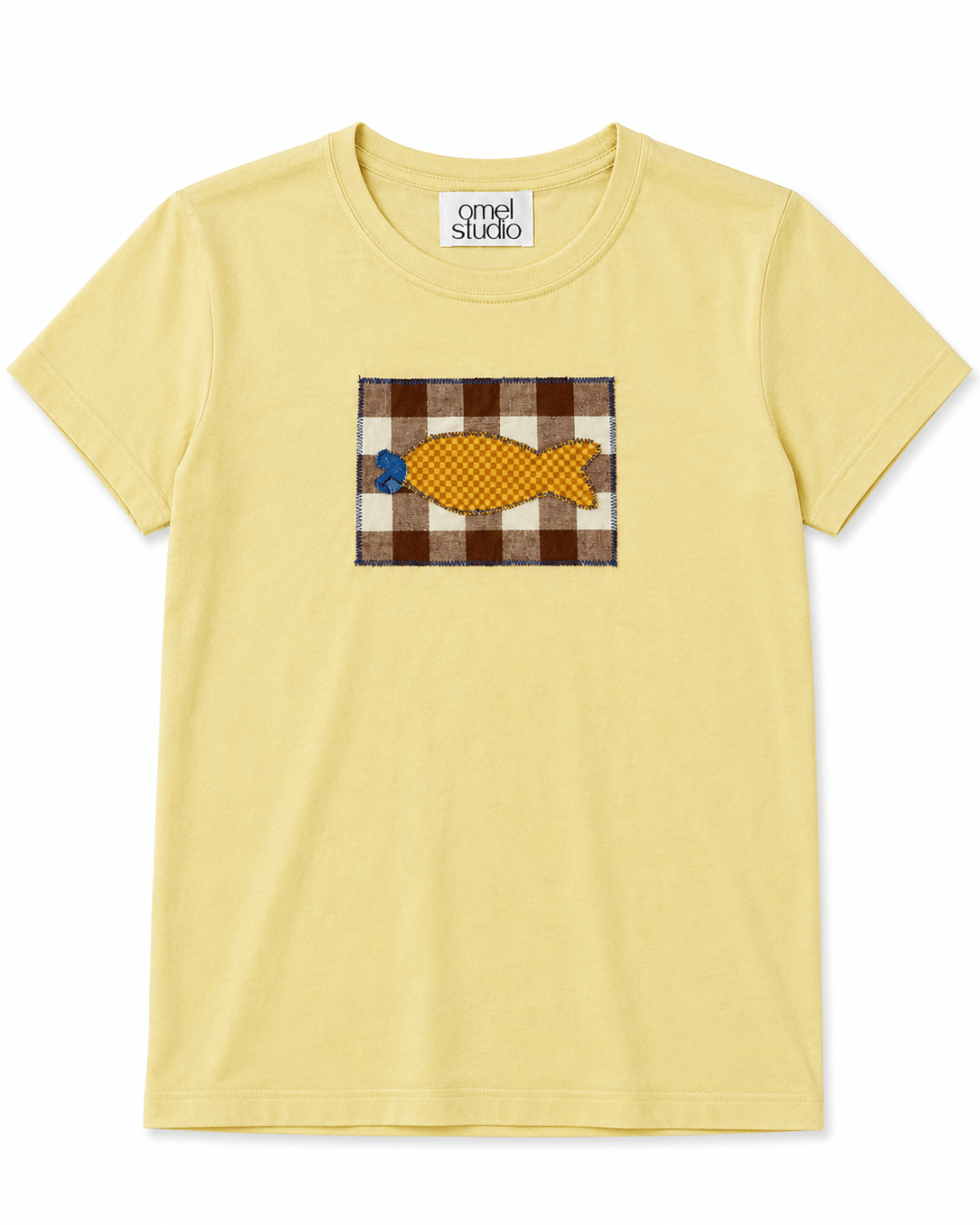 By The Harbour T-shirt No. 6 - Omel Studio - Patchwork top