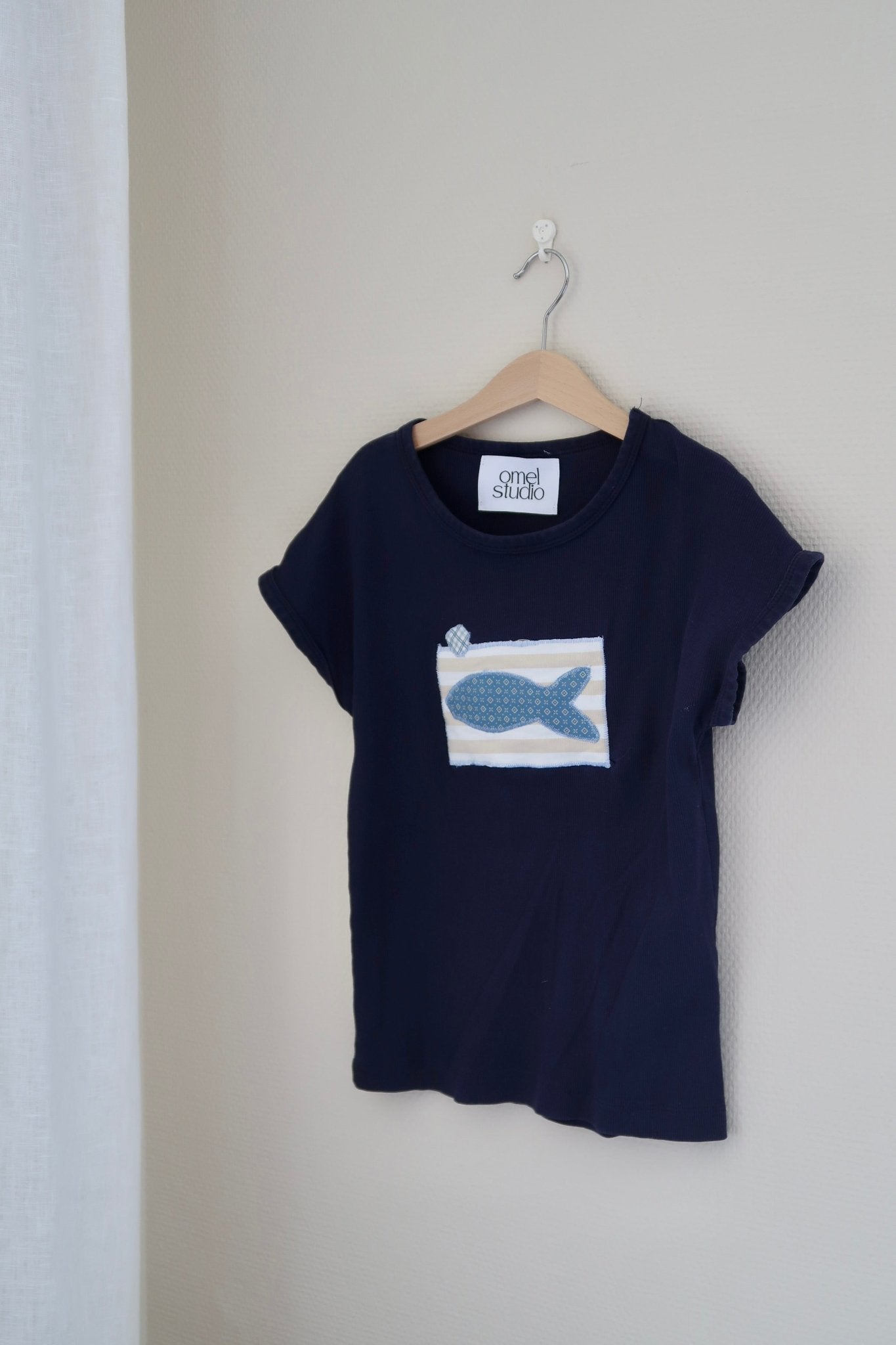 By The Harbour T-shirt No. 8 - Omel Studio - Patchwork top