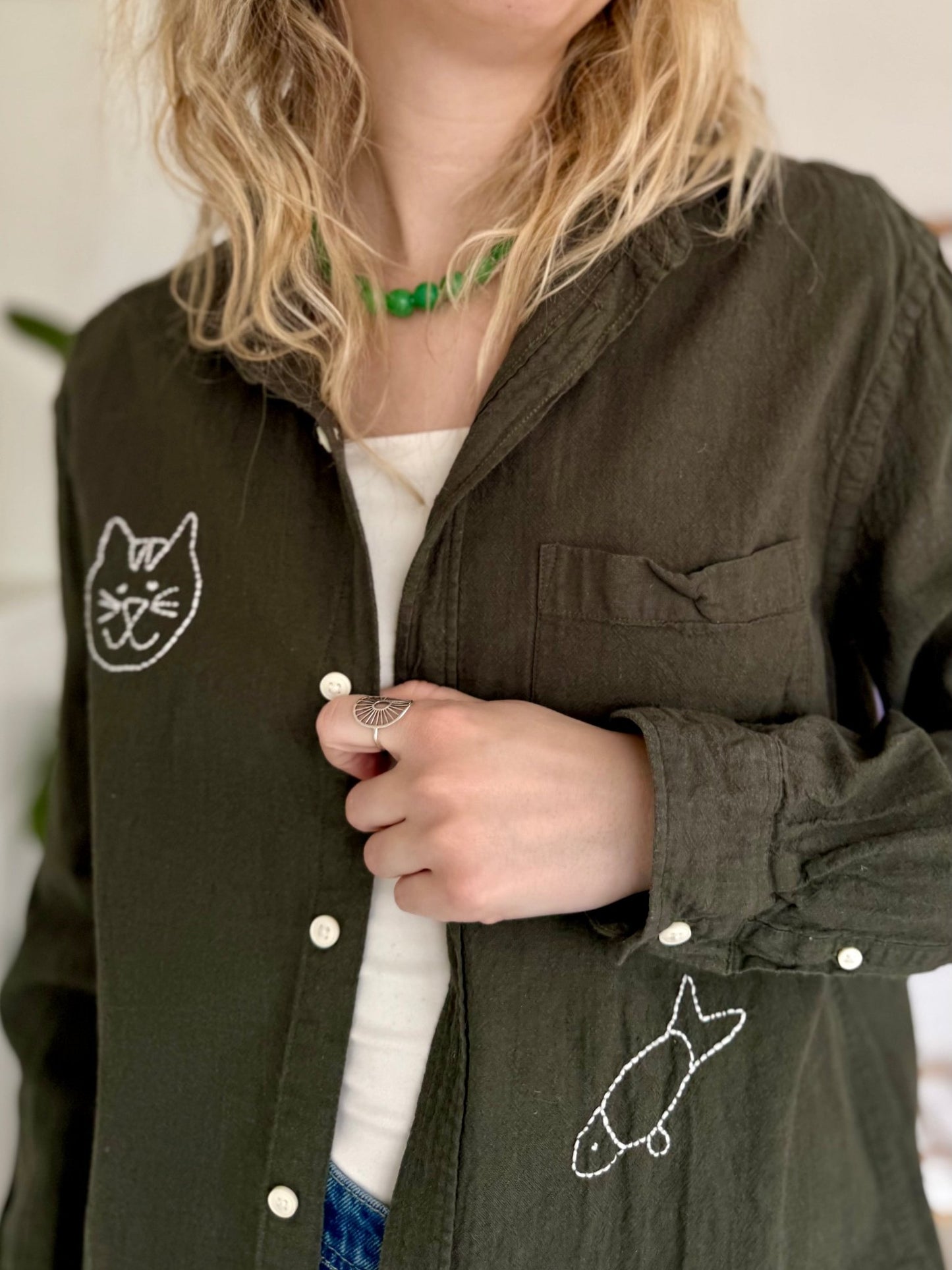 Handmade Stiches no.1 - Omel Studio - Bluse