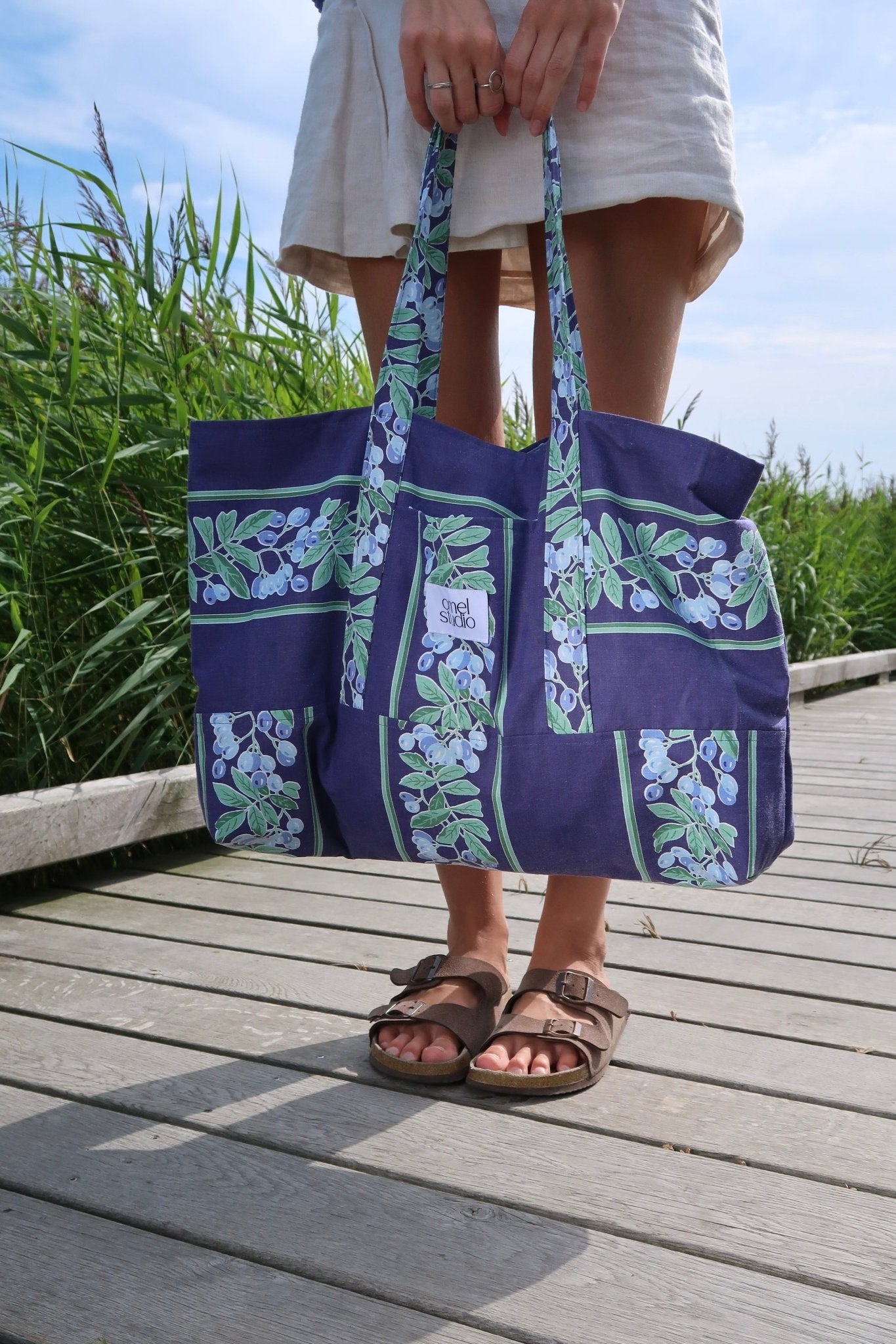 Marie totebag no.15 (unika) - Omel Studio - totebag