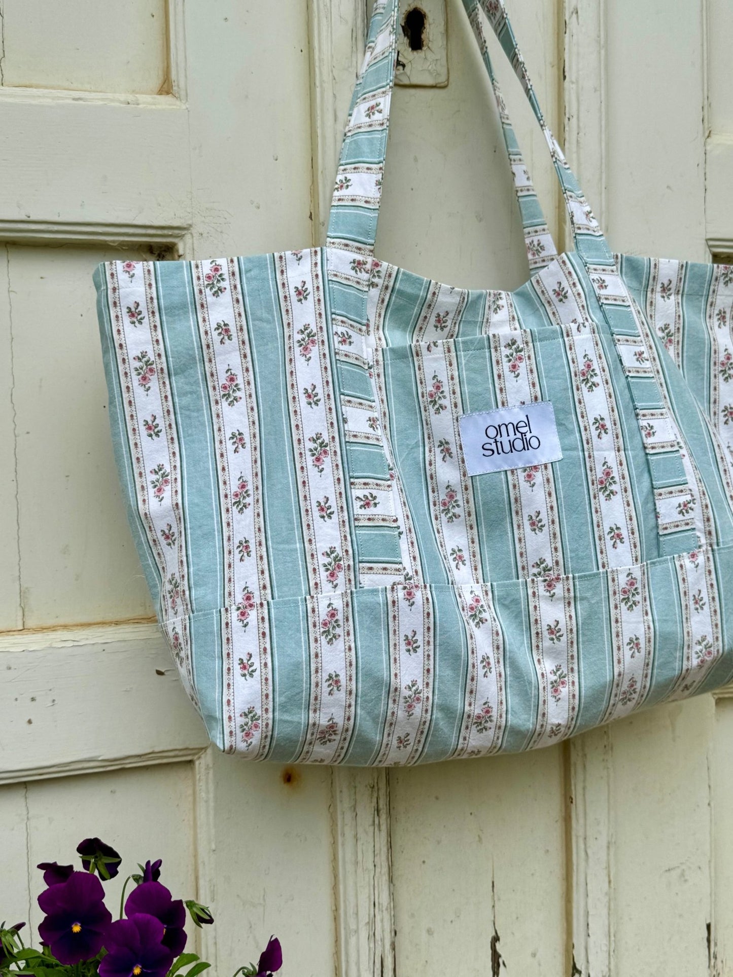 Marie totebag no.9 (stor) - Omel Studio - totebag