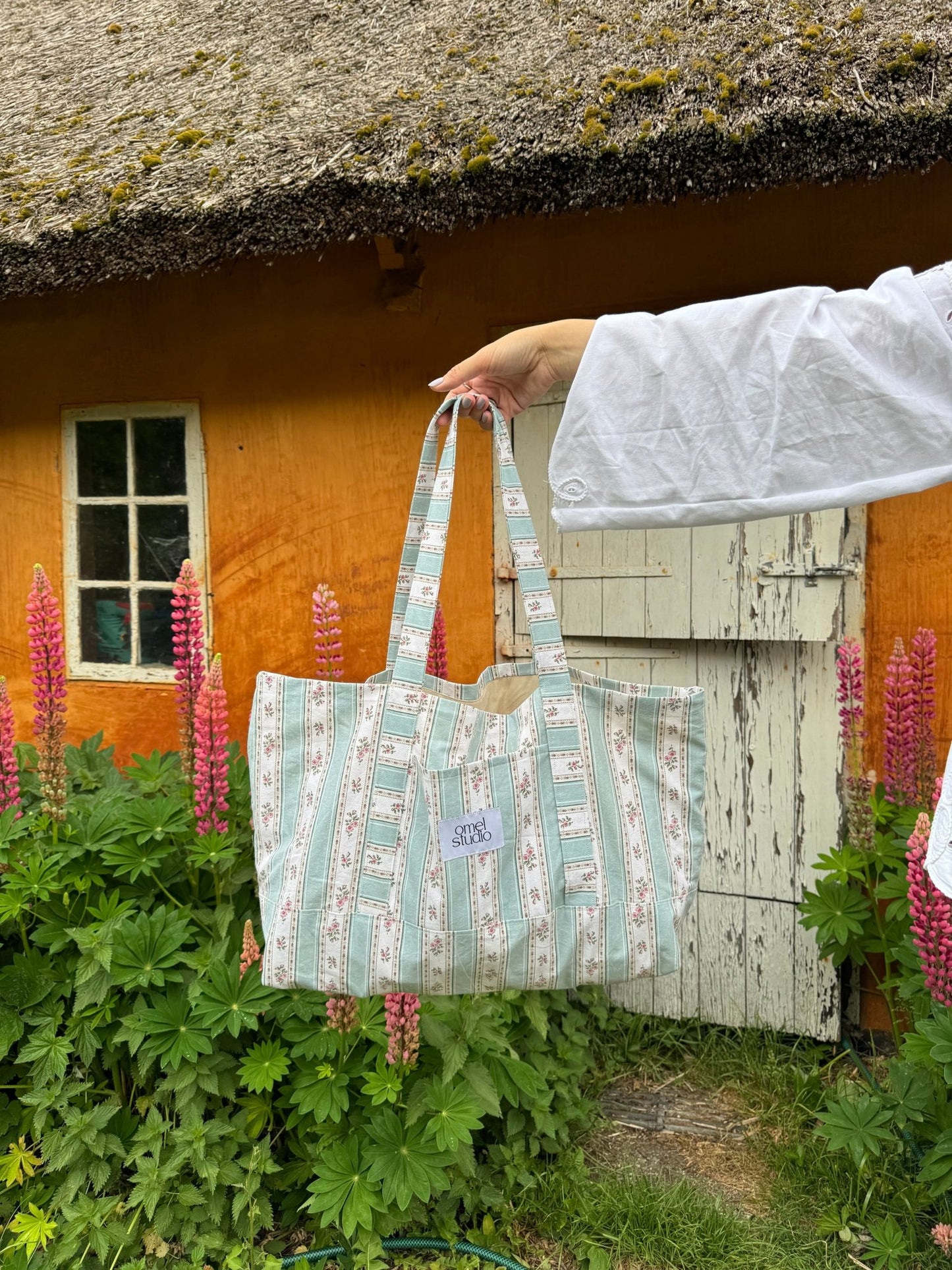 Marie totebag no.9 (stor) - Omel Studio - totebag