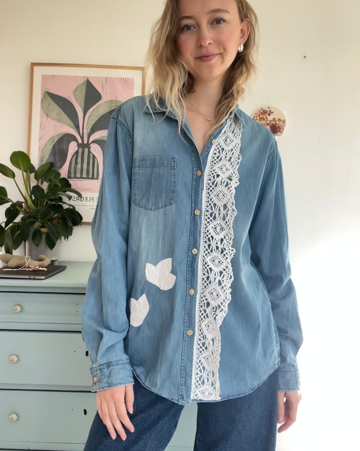 Patchwork skjorte no.8 - Omel Studio -