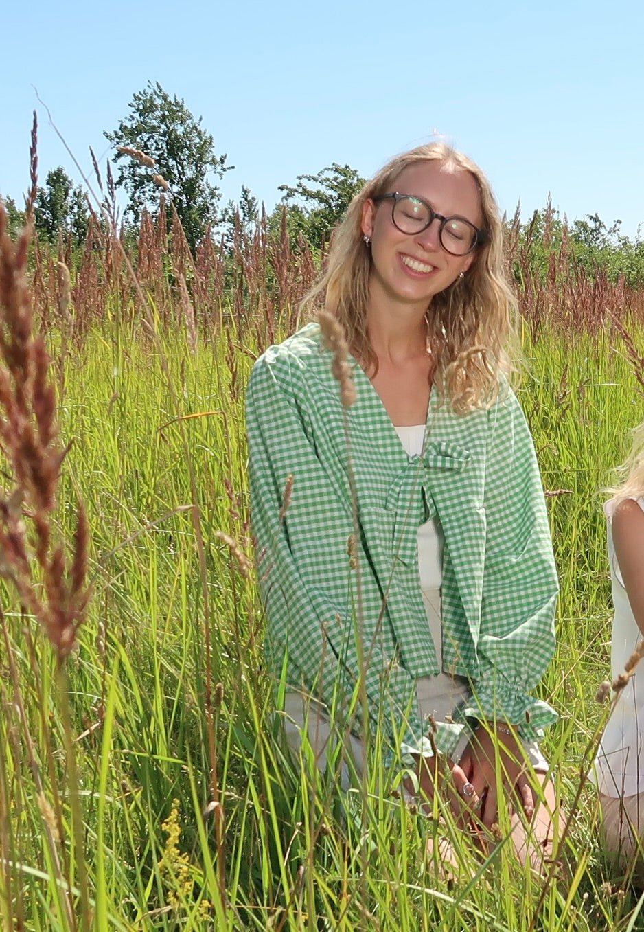 Signe bluse no.25 (unika) - Omel Studio - Bluse