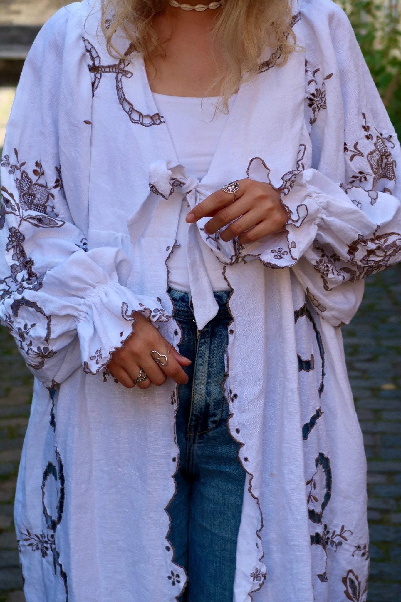 Susanne kimono no. 4 (unika) - Omel Studio - Bluse