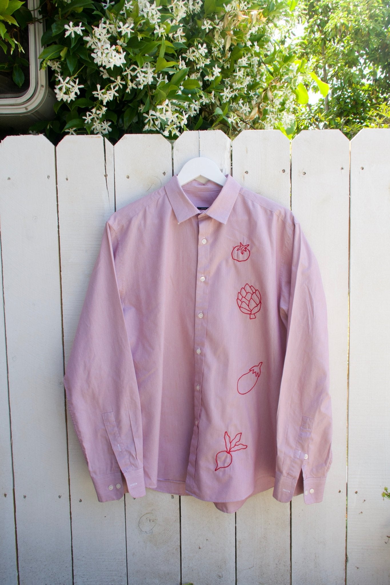 Unique embroidered shirt no. 1 - Omel Studio - Embroidered Shirt