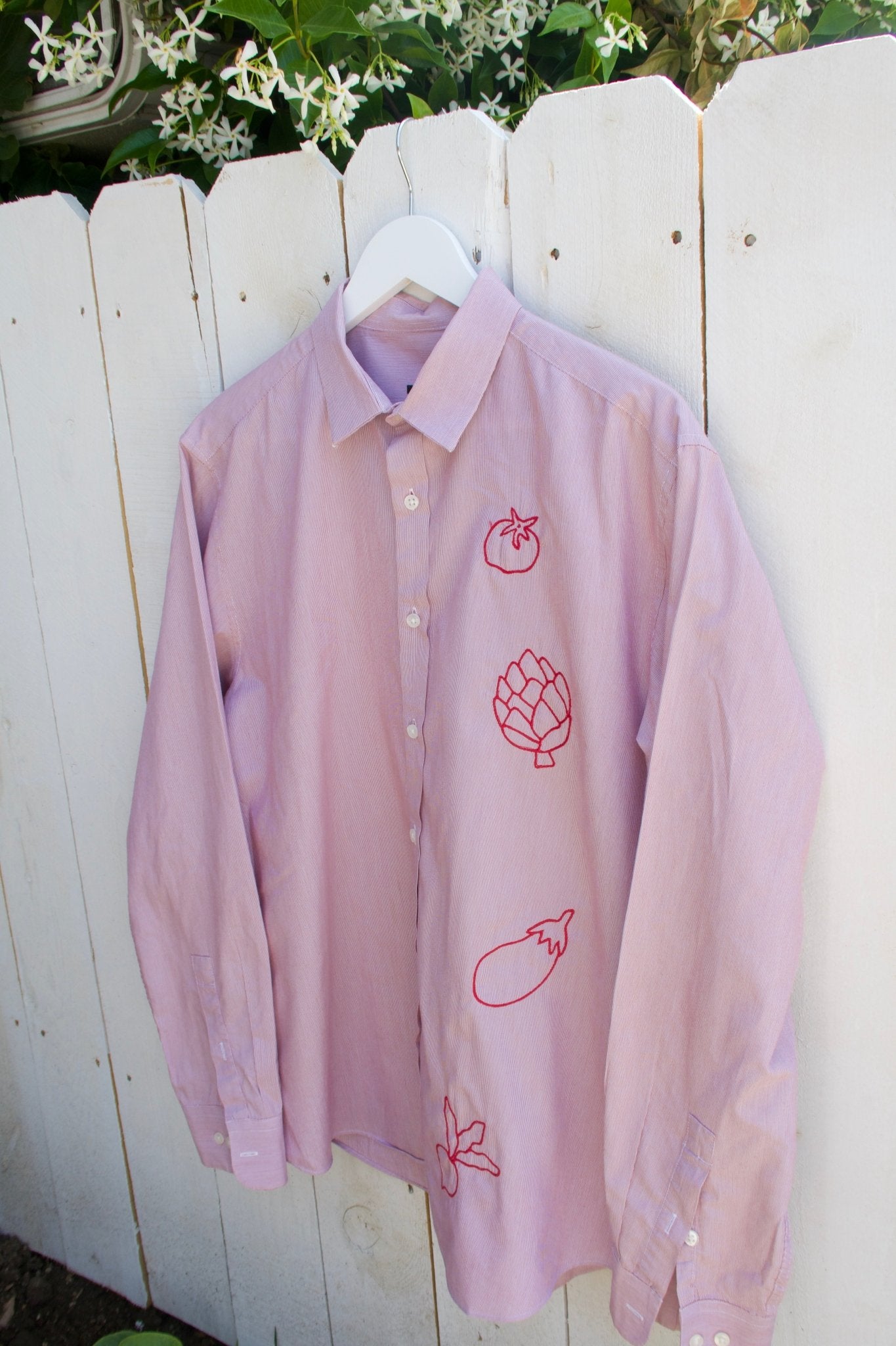 Unique embroidered shirt no. 1 - Omel Studio - Embroidered Shirt