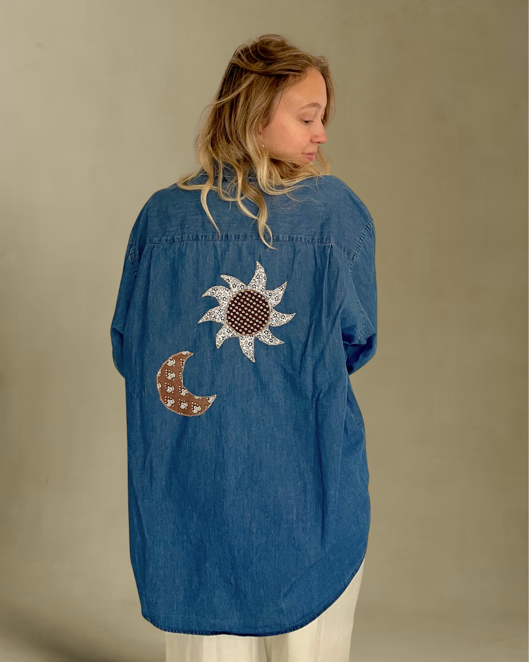 Unique patchwork shirt no.3