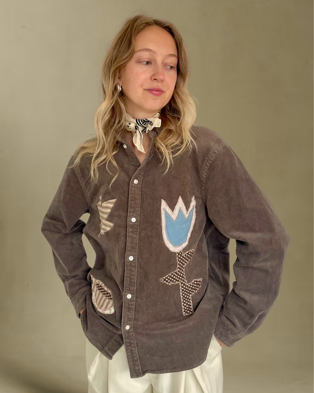 Unique patchwork shirt no.1