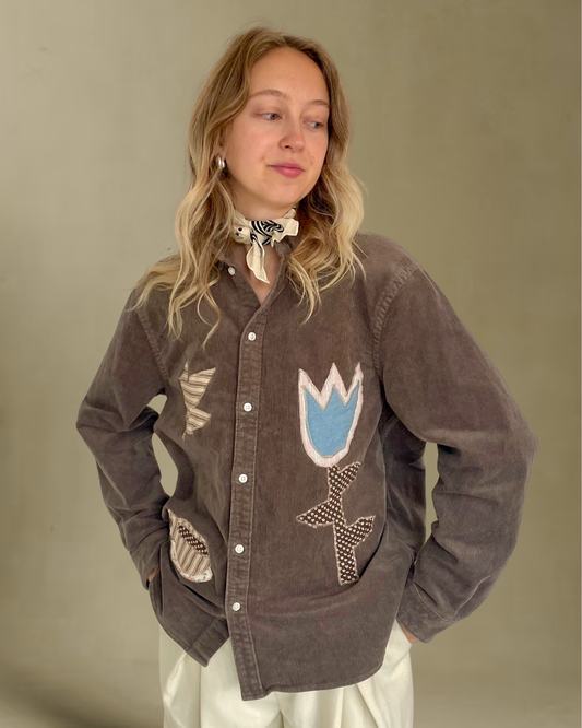 Unique patchwork shirt no.1