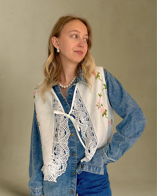 Agnes vintage vest no.36