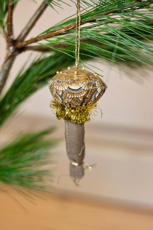 Mushroom ornament no.6