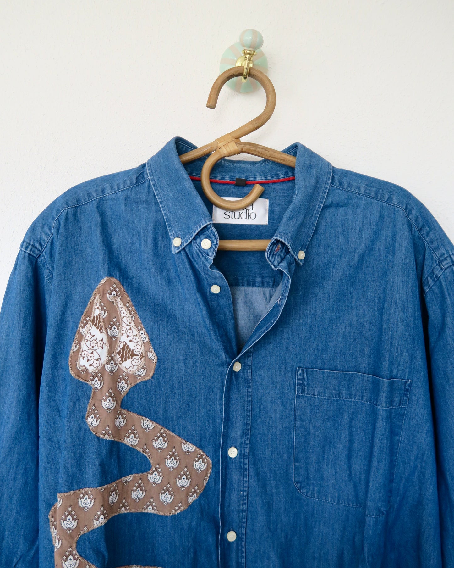 Unique patchwork shirt no.3