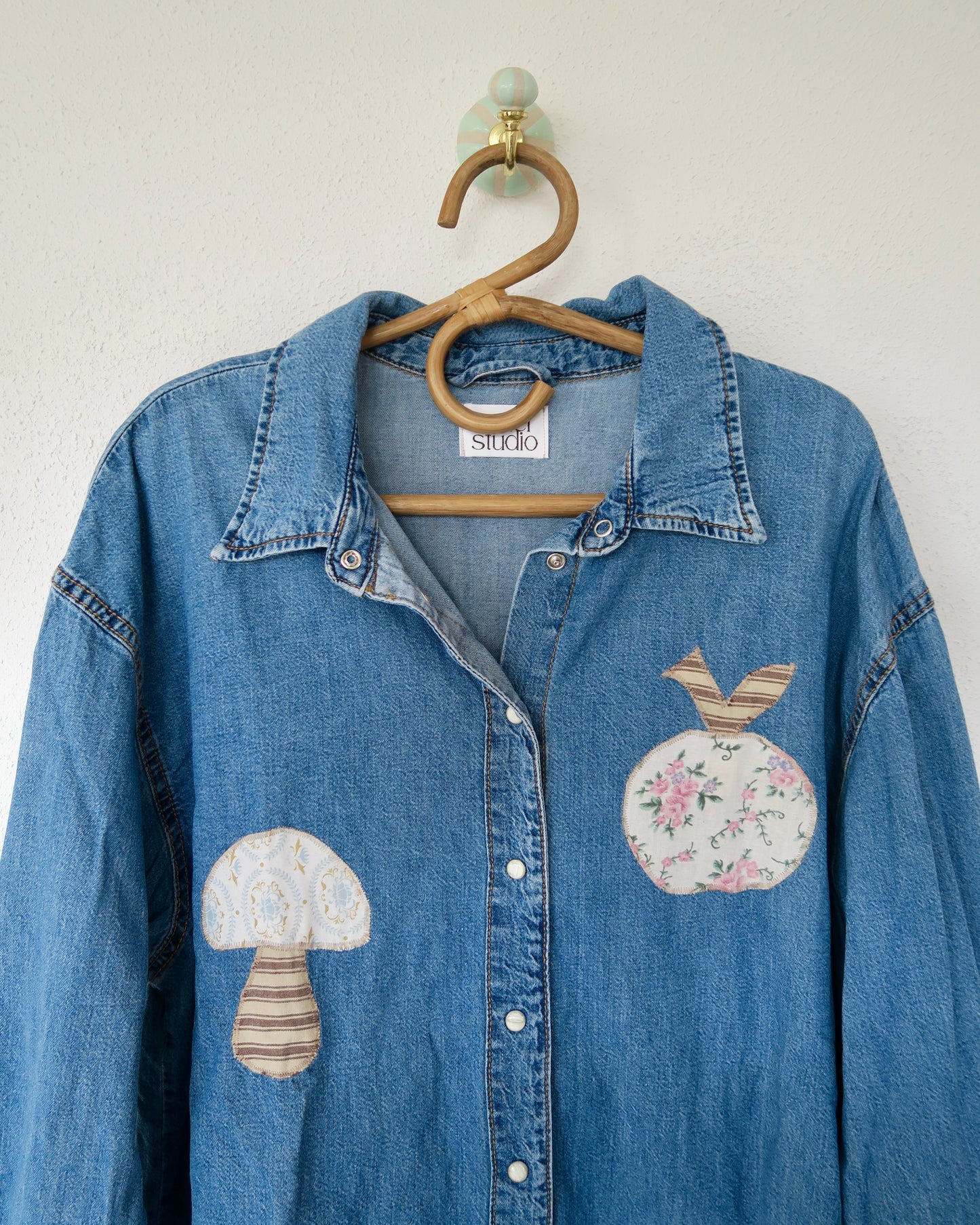 Unique patchwork shirt no.5