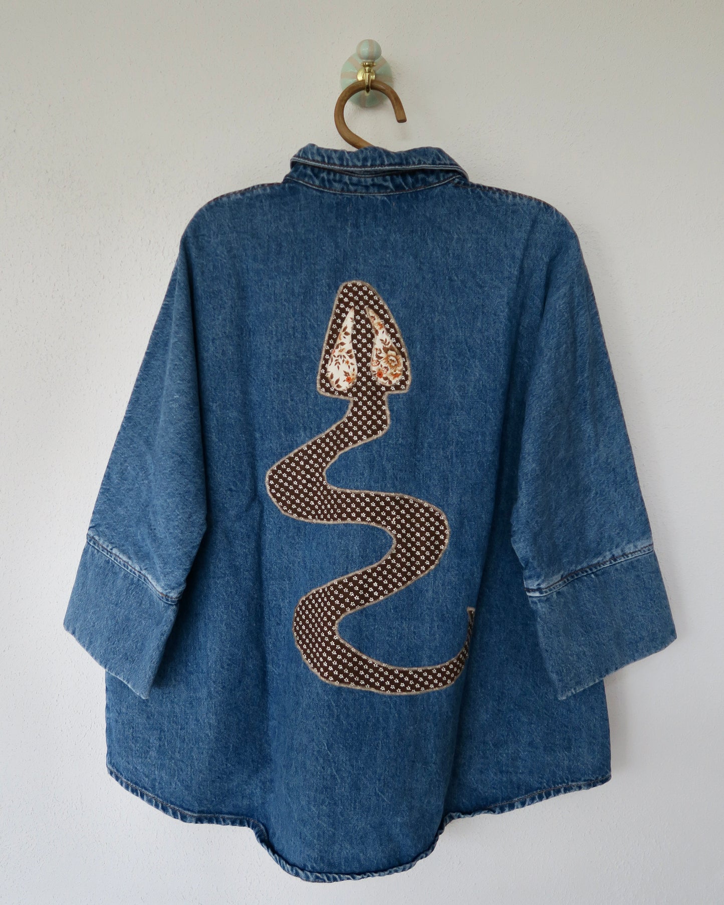 Unique patchwork shirt no.6