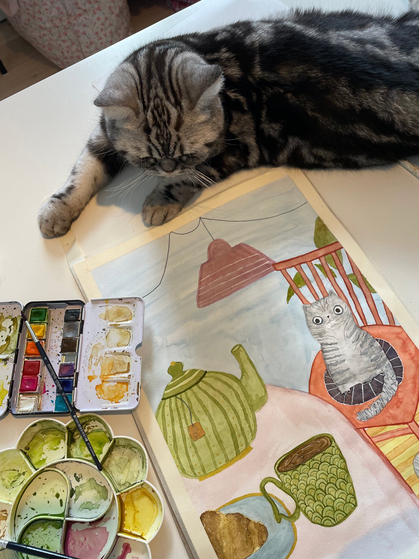 Theo & Merle plakat (A5)