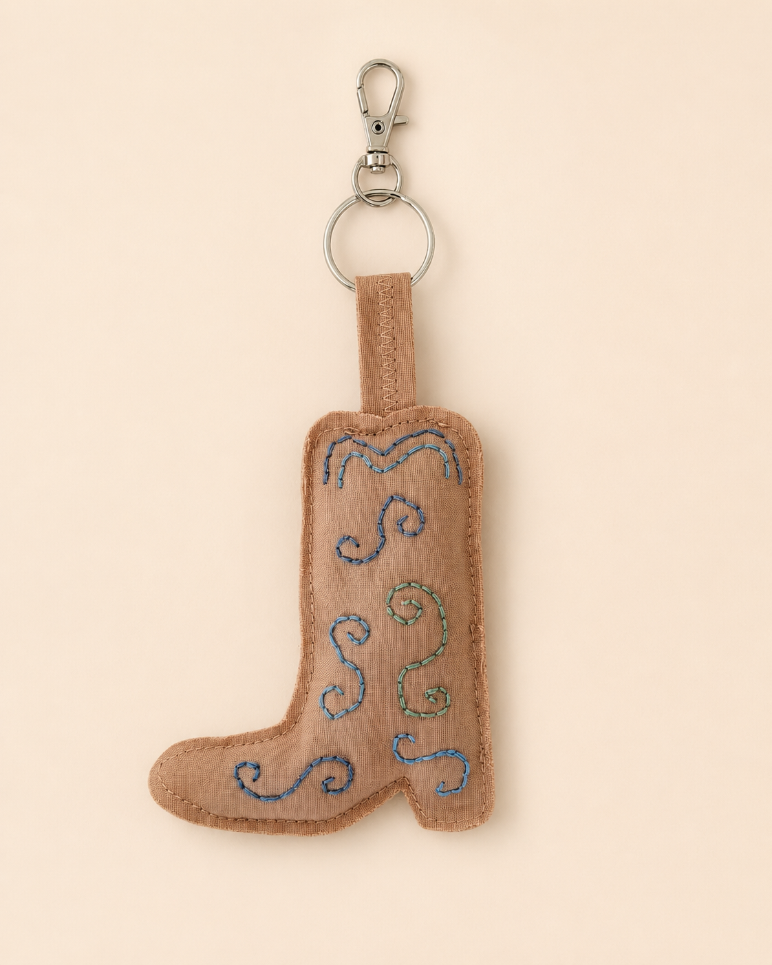 Embroidered keychain no. 7