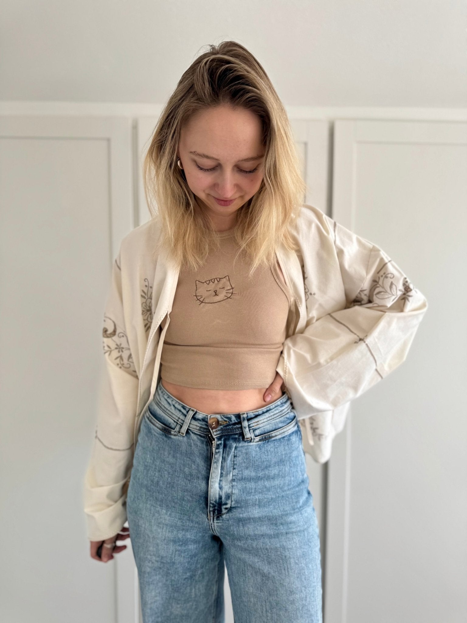 Agnes top no. 15 - Omel Studio - Embroidered top
