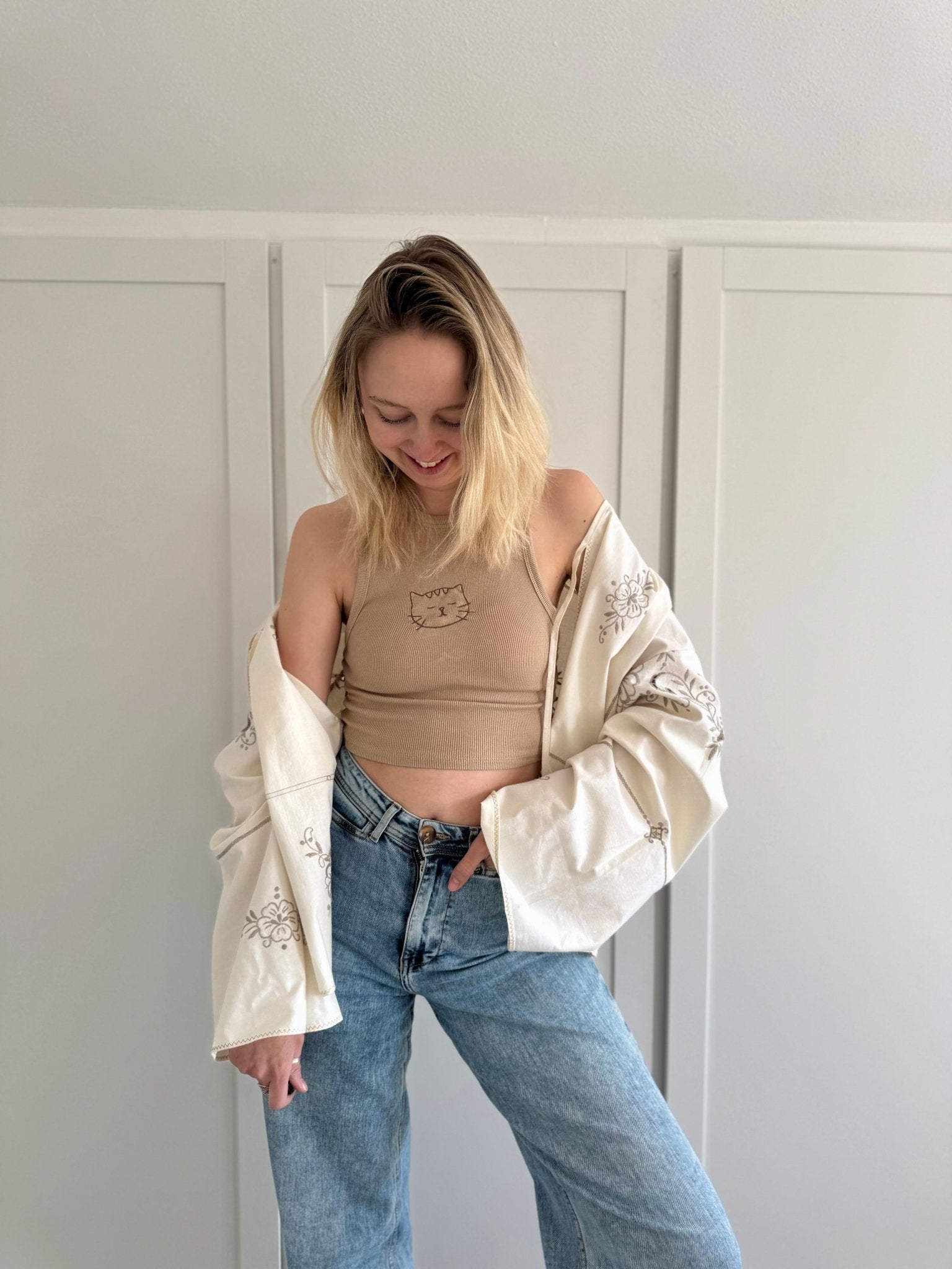 Agnes top no. 15 - Omel Studio - Embroidered top