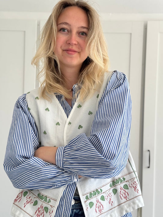 Agnes vintage vest no.31 - Omel Studio - Veste
