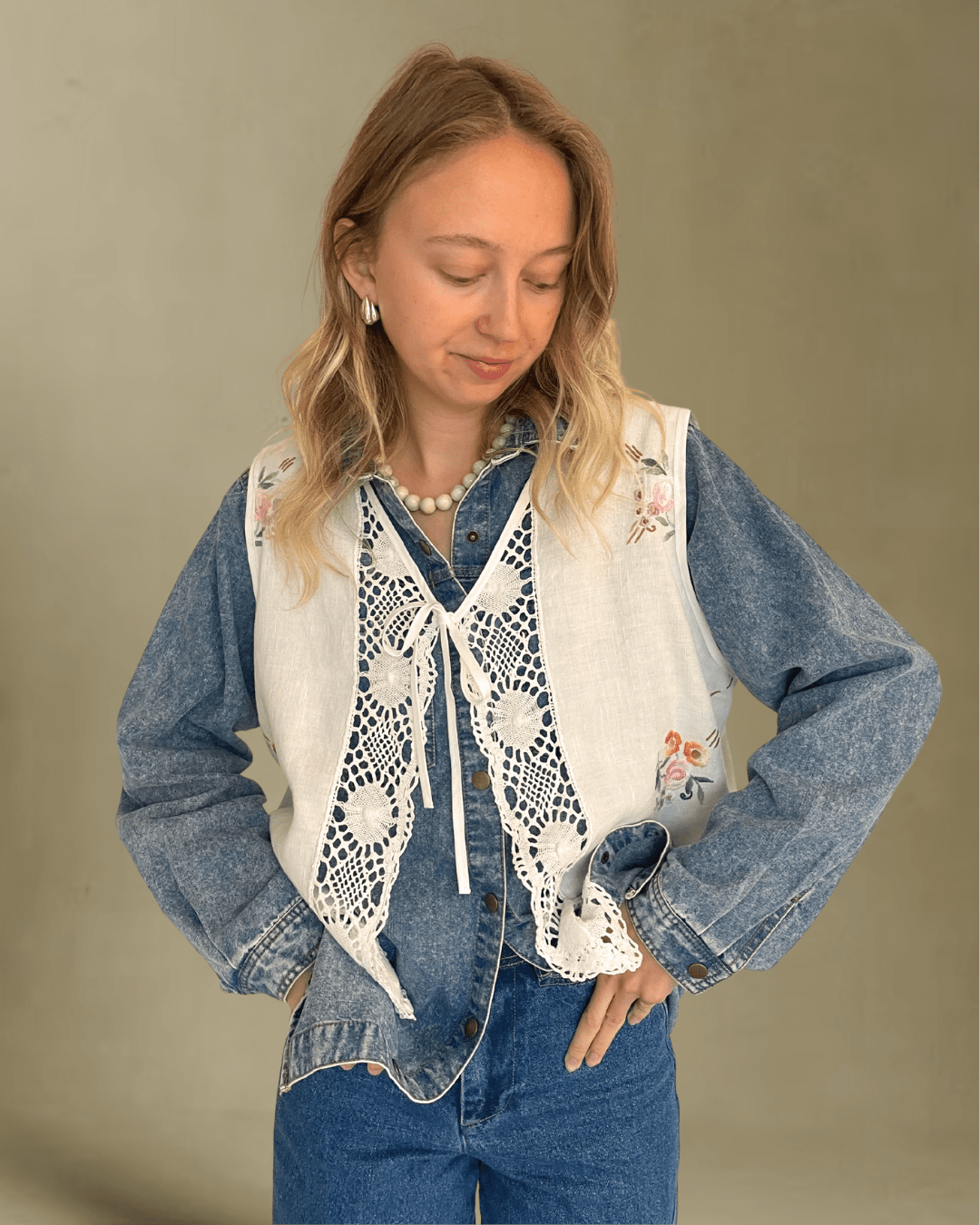 Agnes vintage vest no.37 - Omel Studio - Veste