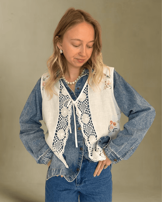 Agnes vintage vest no.37 - Omel Studio - Veste