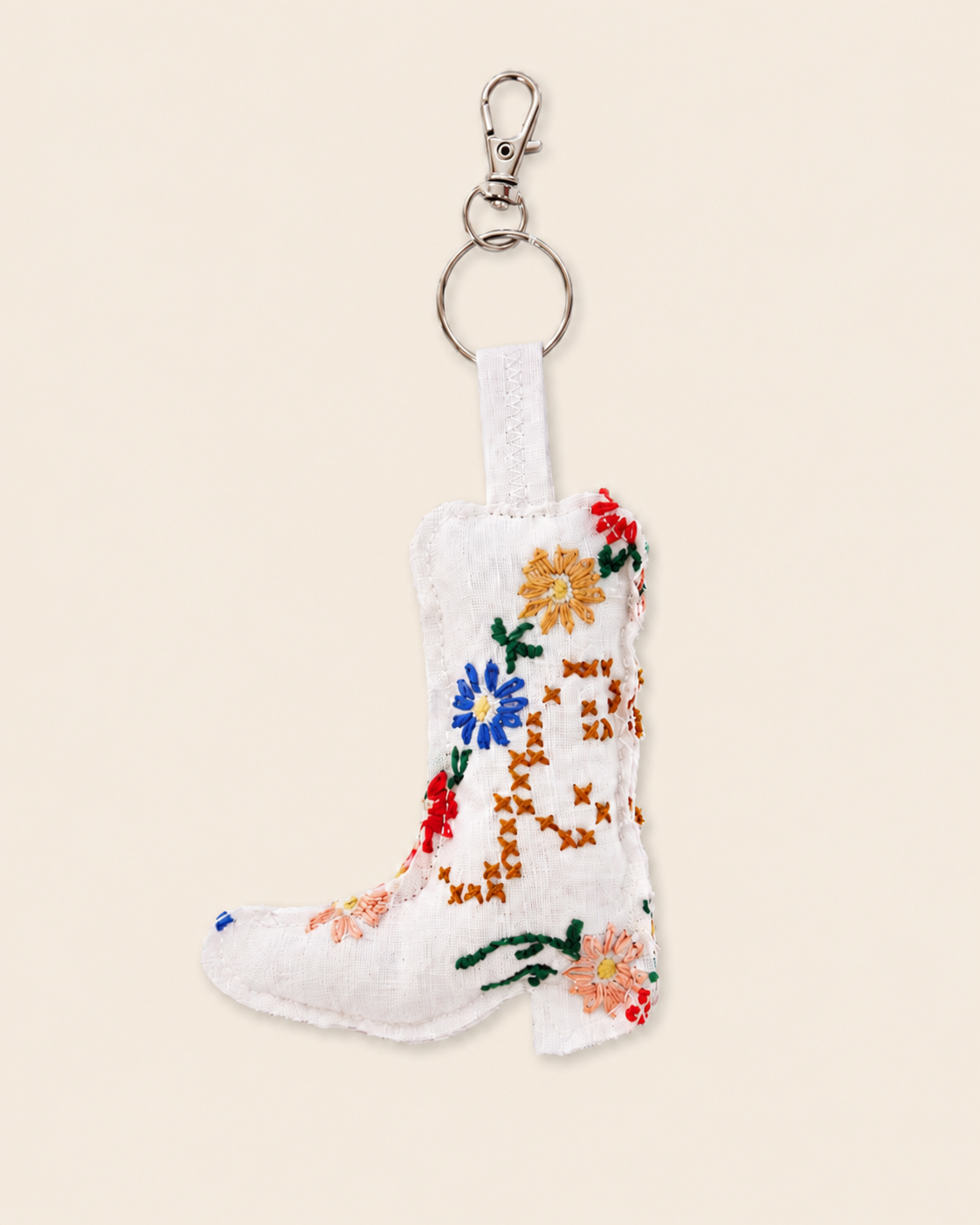 Embroidered keychain no. 13