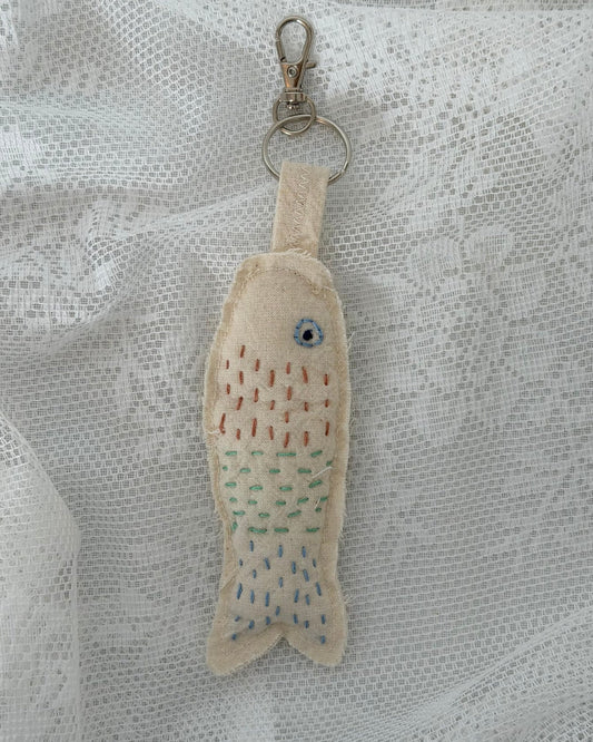 Broderet nøglering no.1 - Omel Studio - 