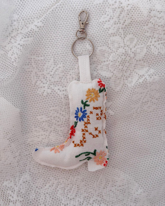 Broderet nøglering no.13 - Omel Studio - 