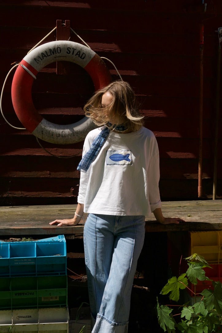 By The Harbour Bluse No. 12 - Omel Studio - Patchwork top