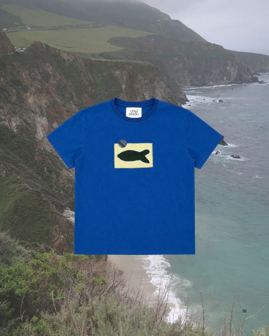 By The Harbour T-shirt No. 14 - Omel Studio - Patchwork top
