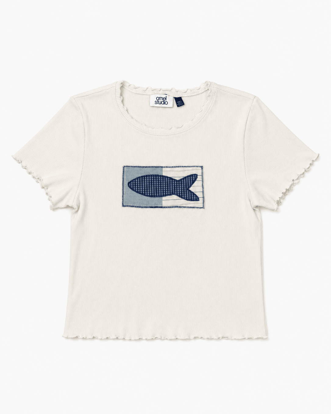 By The Harbour T-shirt No. 15 - Omel Studio - Patchwork top