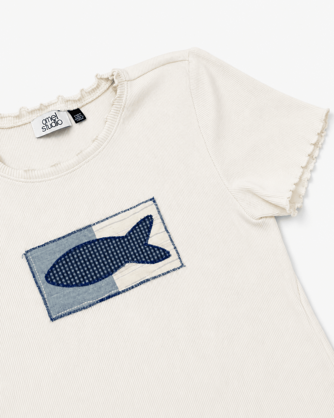 By The Harbour T-shirt No. 15 - Omel Studio - Patchwork top
