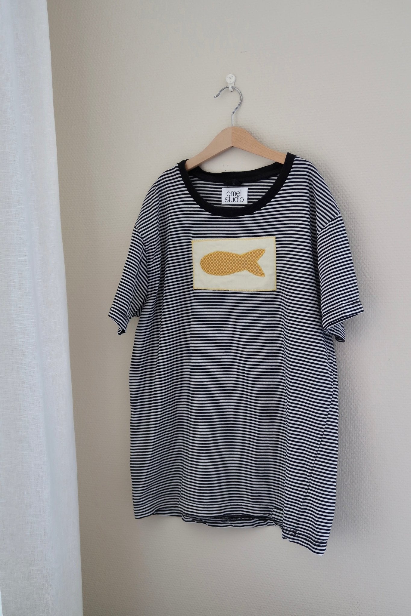 By The Harbour T-shirt No. 4 - Omel Studio - Patchwork top