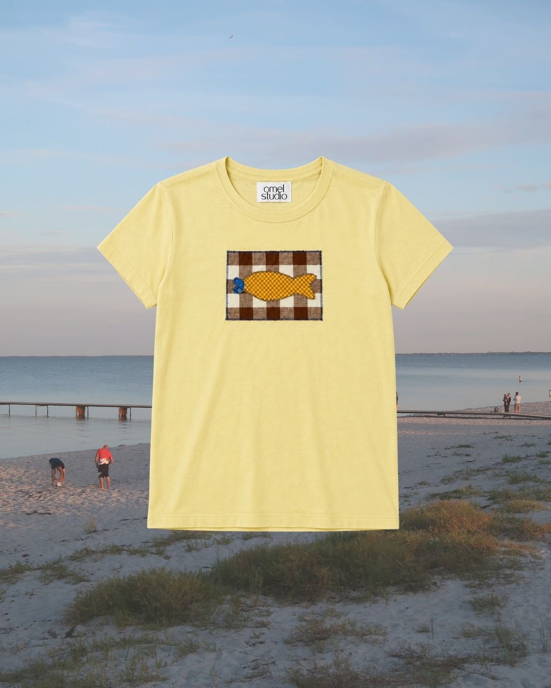 By The Harbour T-shirt No. 6 - Omel Studio - Patchwork top