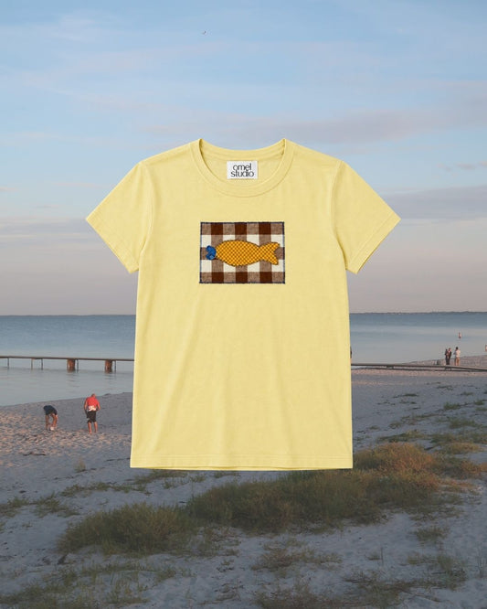 By The Harbour T-shirt No. 6 - Omel Studio - Patchwork top