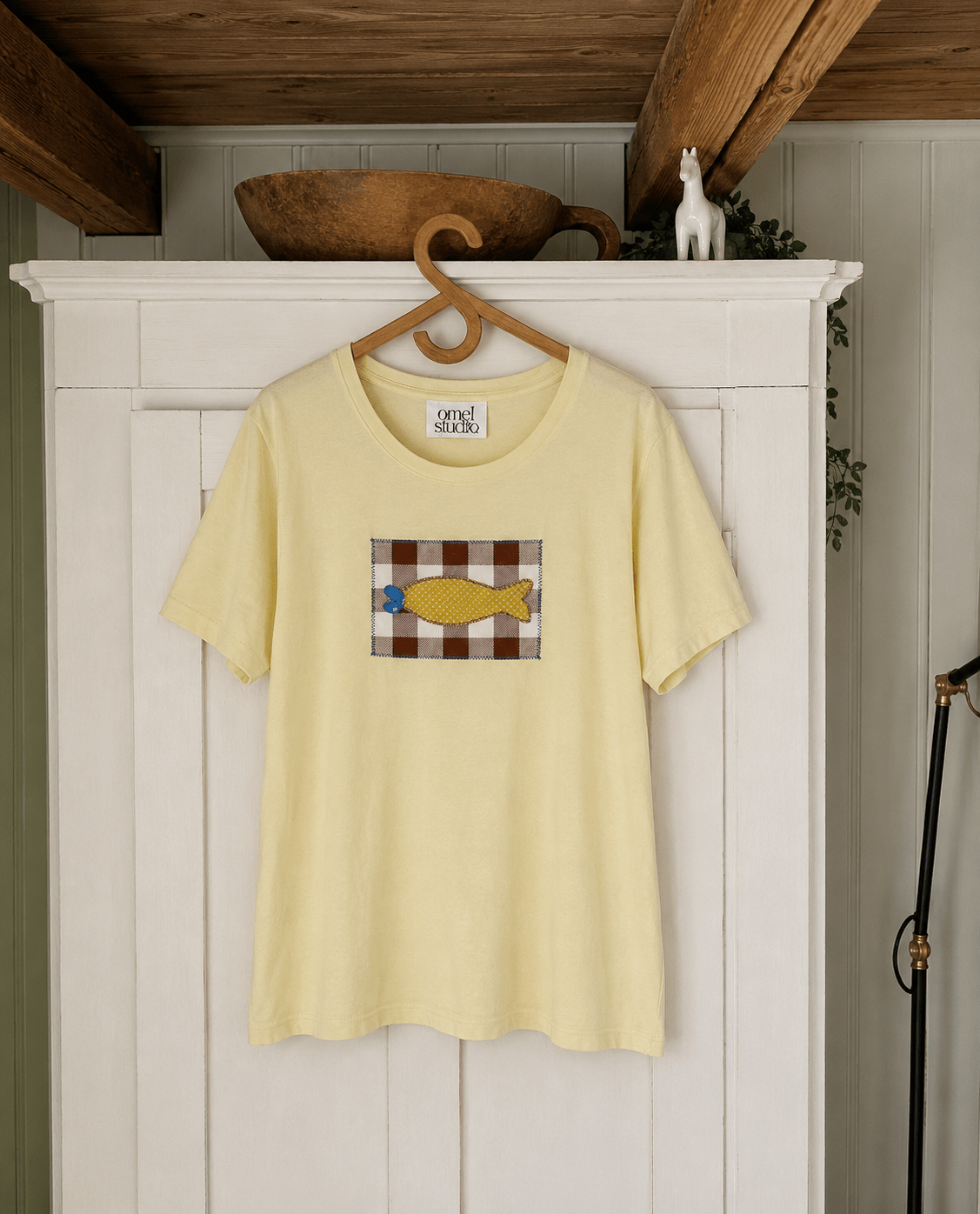 By The Harbour T-shirt No. 6 - Omel Studio - Patchwork top