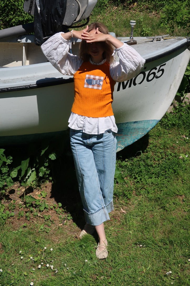 By The Harbour Top No. 1 - Omel Studio - Patchwork top