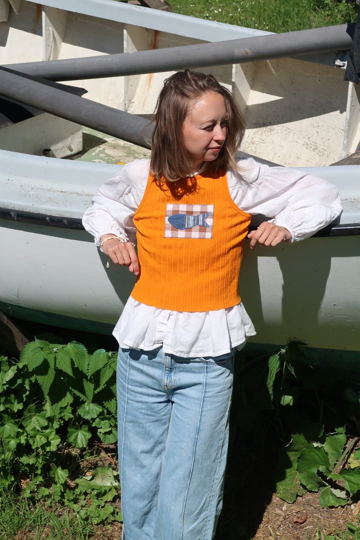 By The Harbour Top No. 1 - Omel Studio - Patchwork top