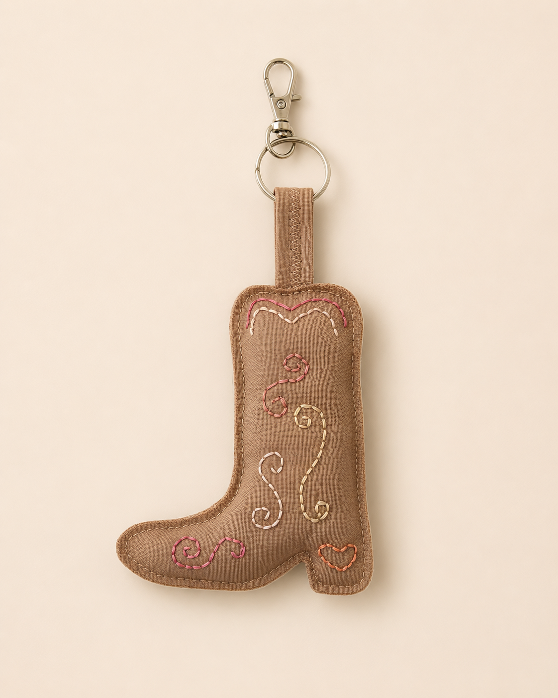 Embroidered keychain no. 8