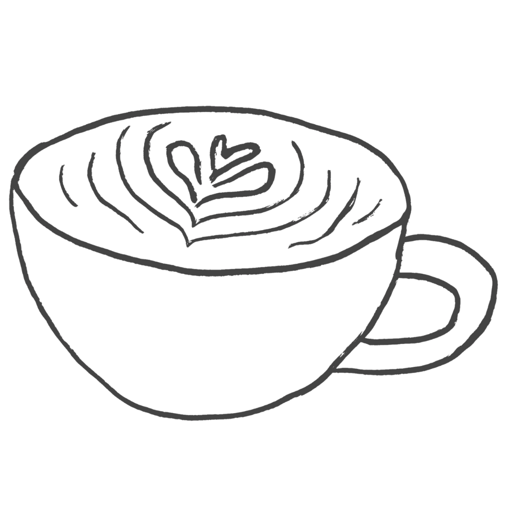 Café Latte - Omel Studio-Kaffe