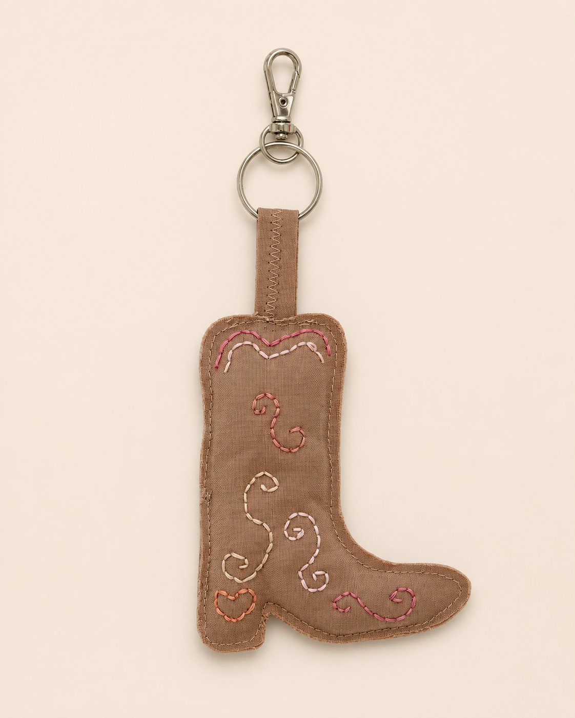 Embroidered keychain no. 8