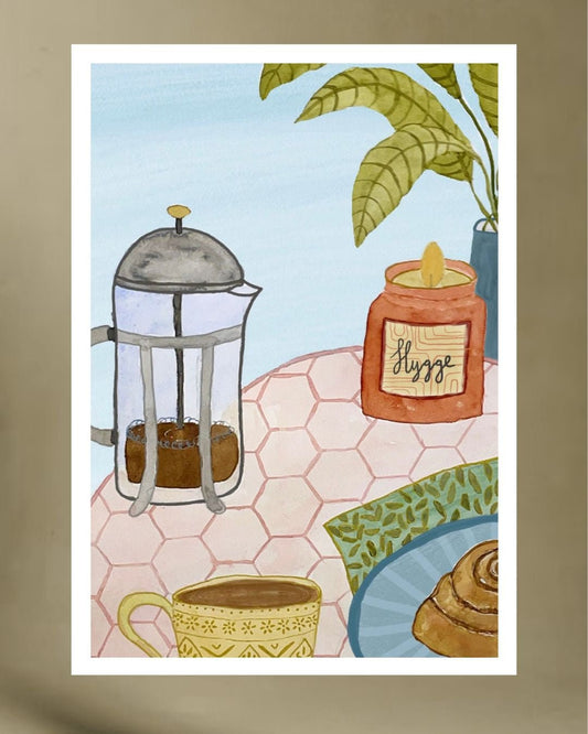 Hygge plakat (A5) - Omel Studio - 