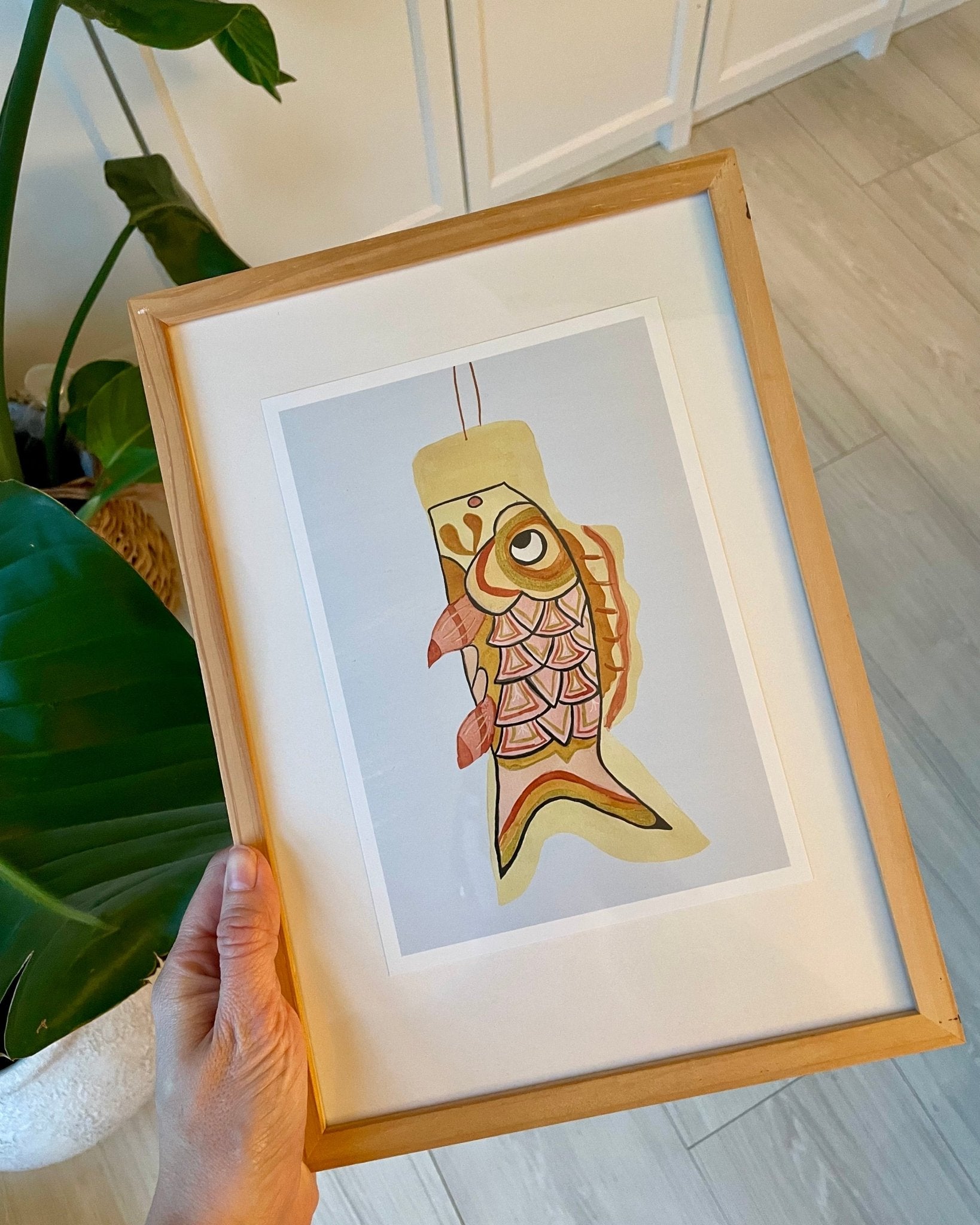 Koi plakat (A5) - Omel Studio - 