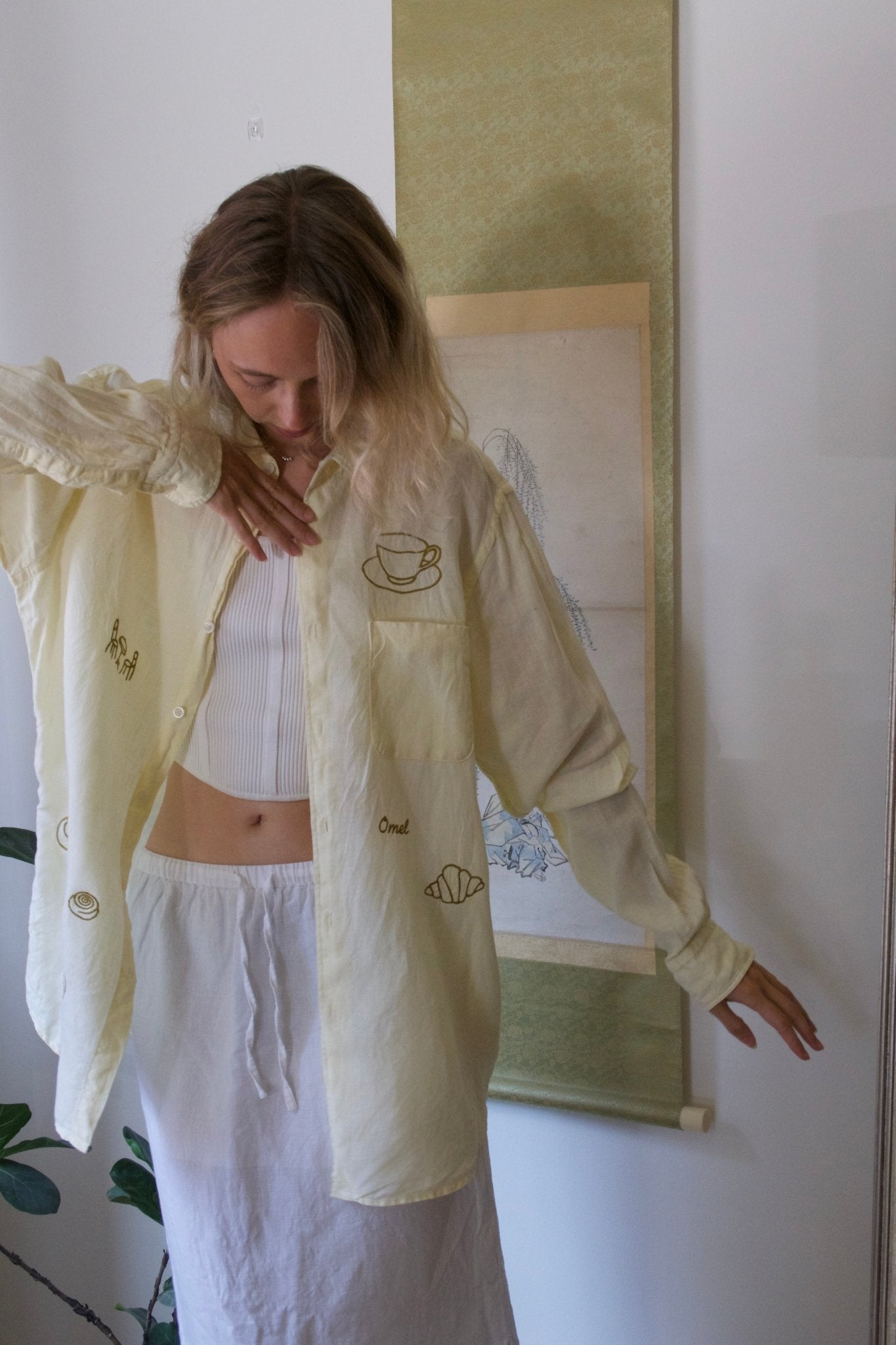 Latte & Linen Shirt no. 2 - Omel Studio - Clothes