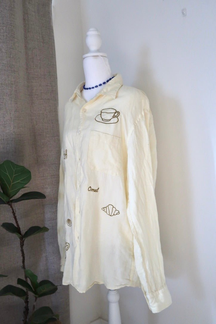 Latte & Linen Shirt no. 2 - Omel Studio - Clothes