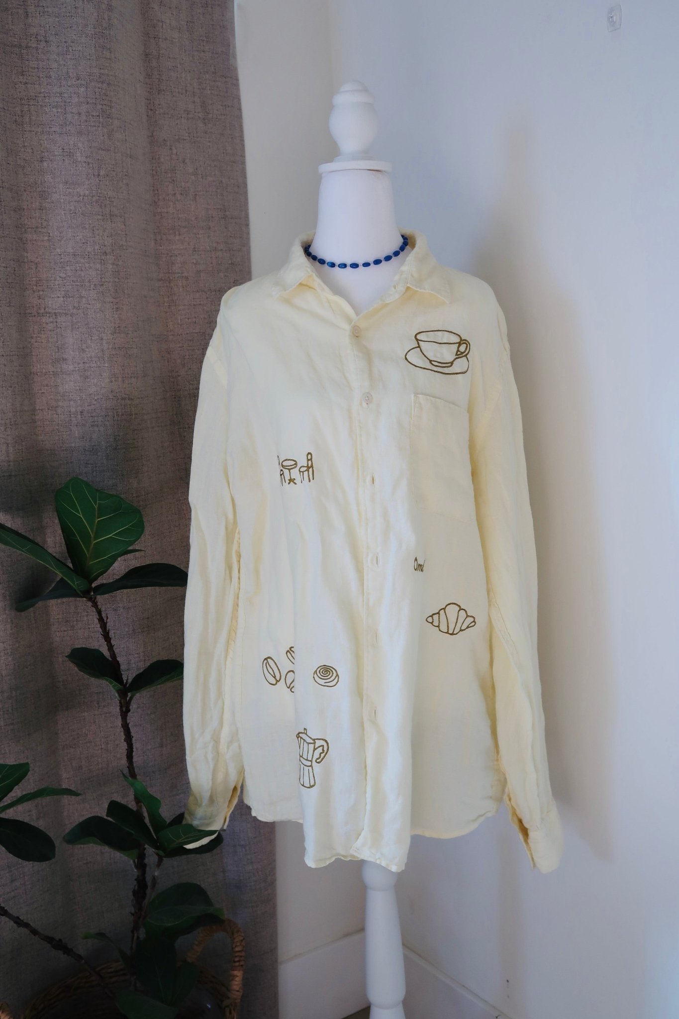 Latte & Linen Shirt no. 2 - Omel Studio - Clothes